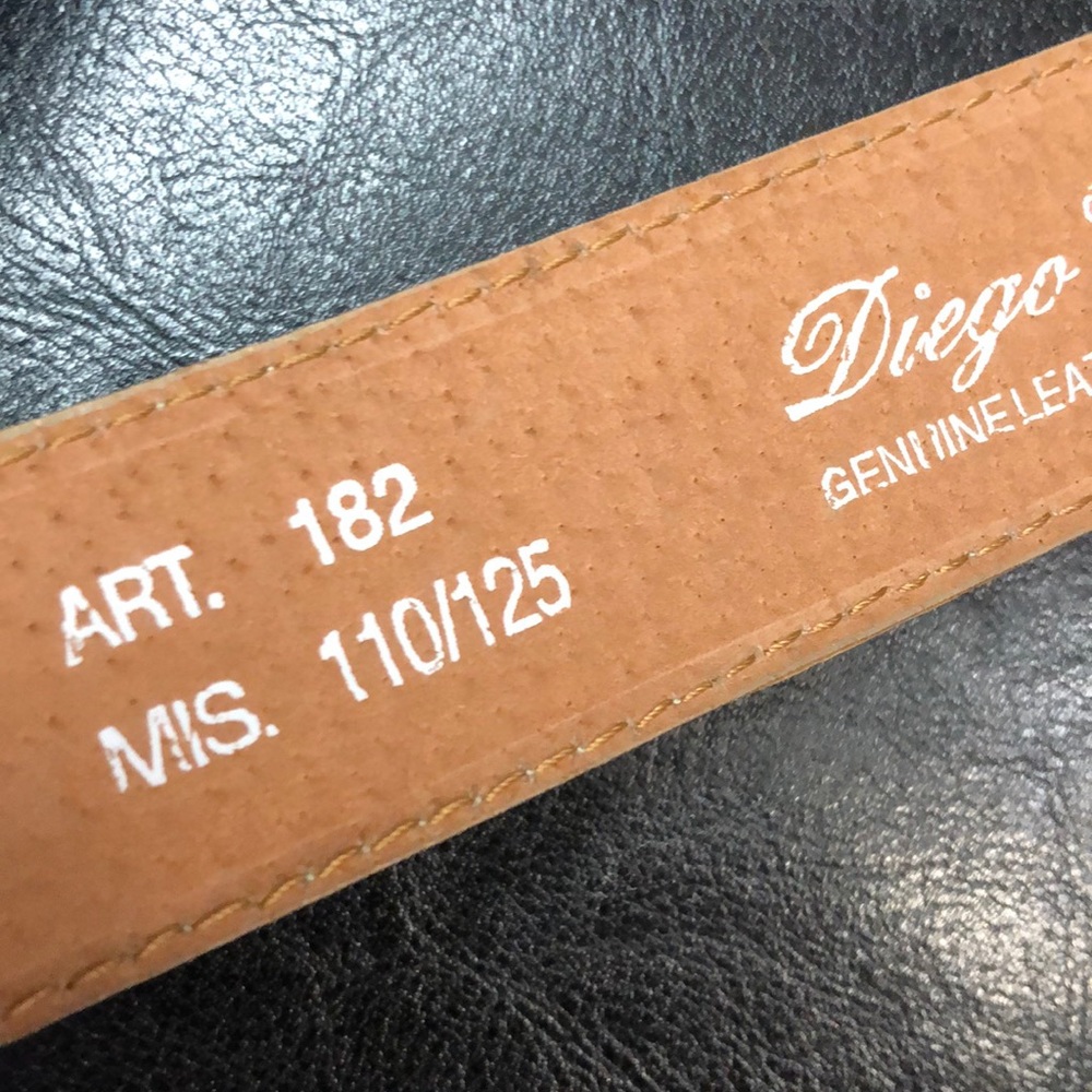 Diego Toscani Italy Leather Belt - Picture 11 of 11